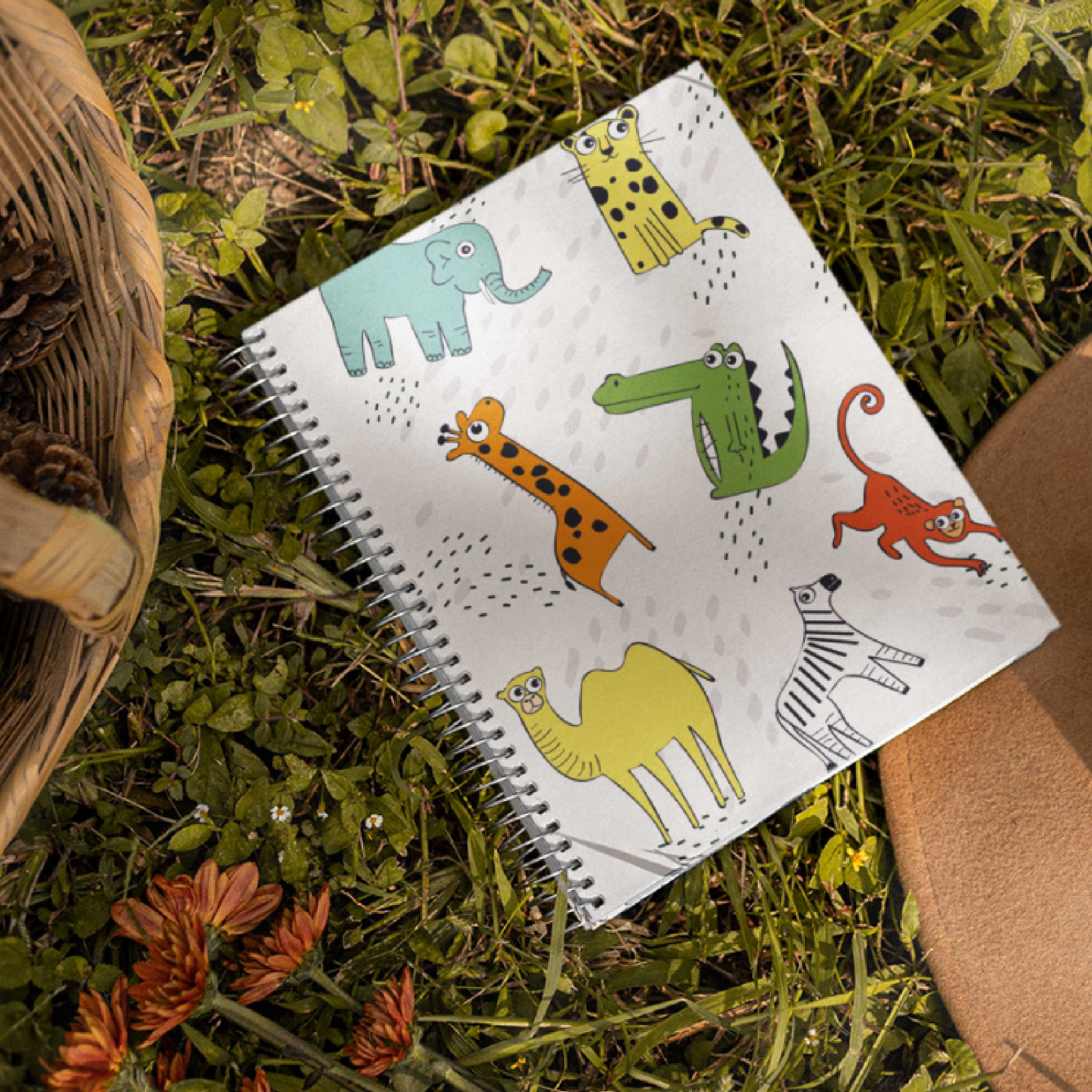 Safari Animals Diary