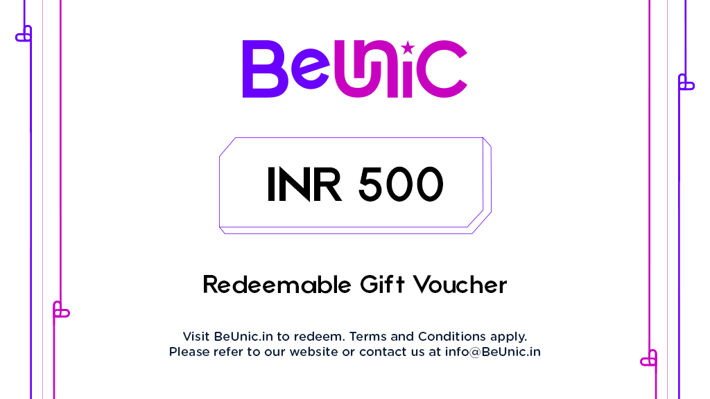 Beunic Gift Voucher of Rs 500