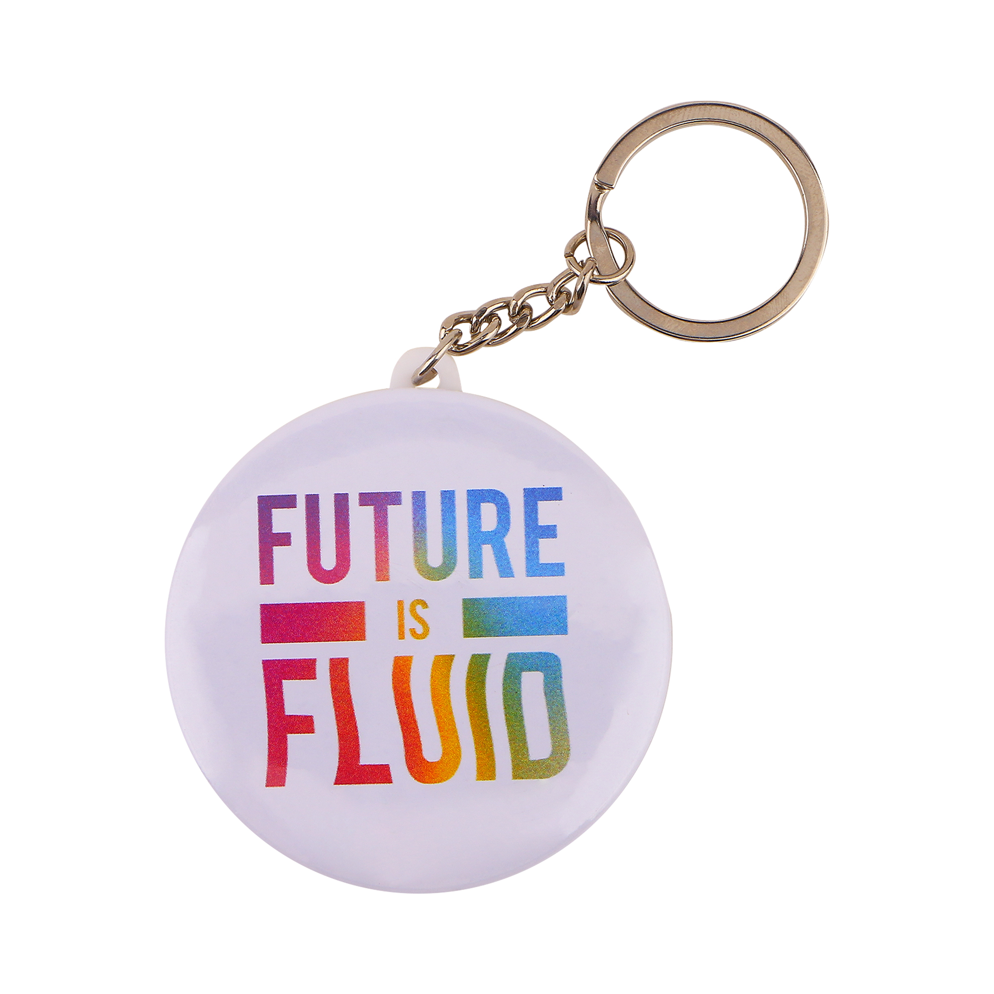 Future is Fluid keychain