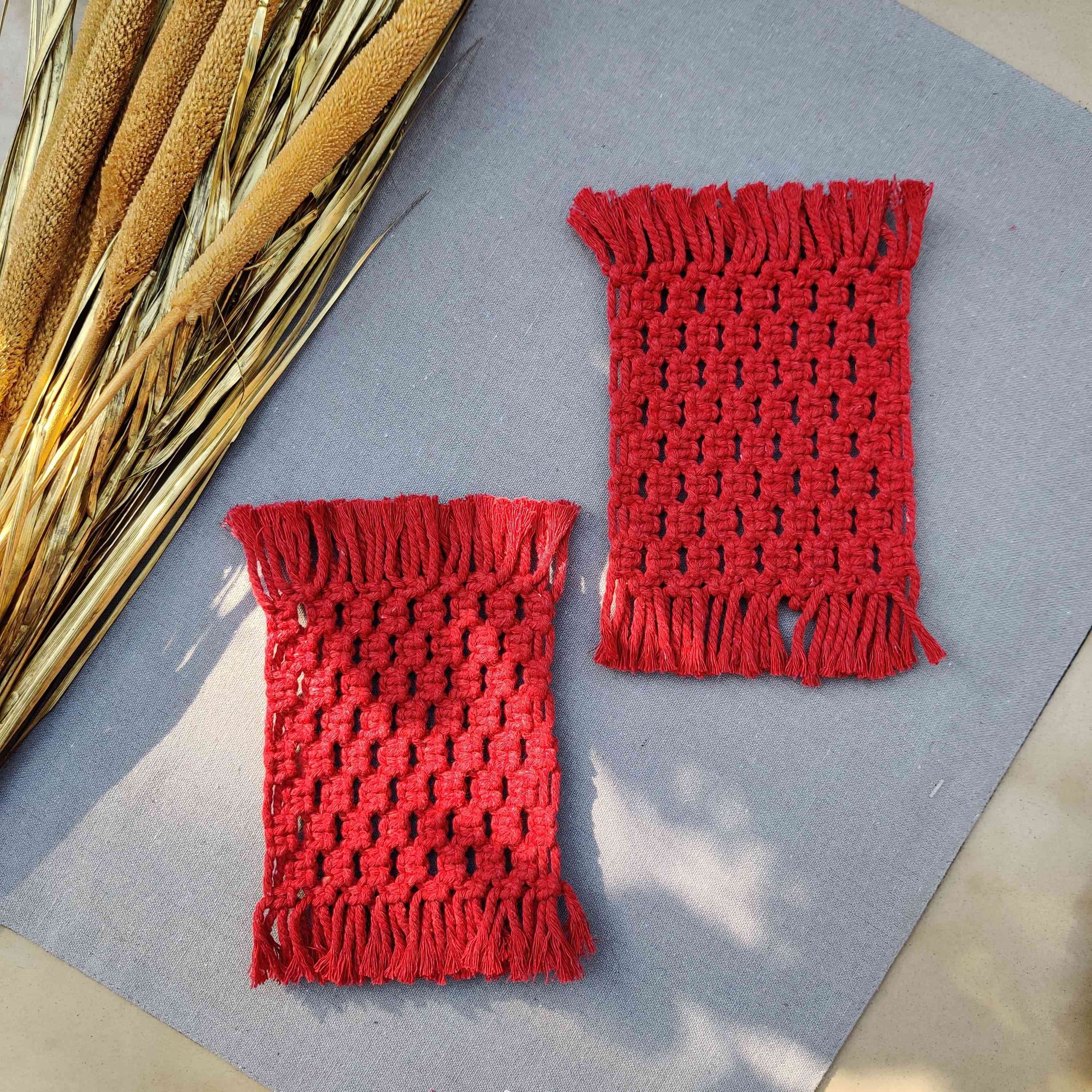macrame-placemats-red-set-of-4