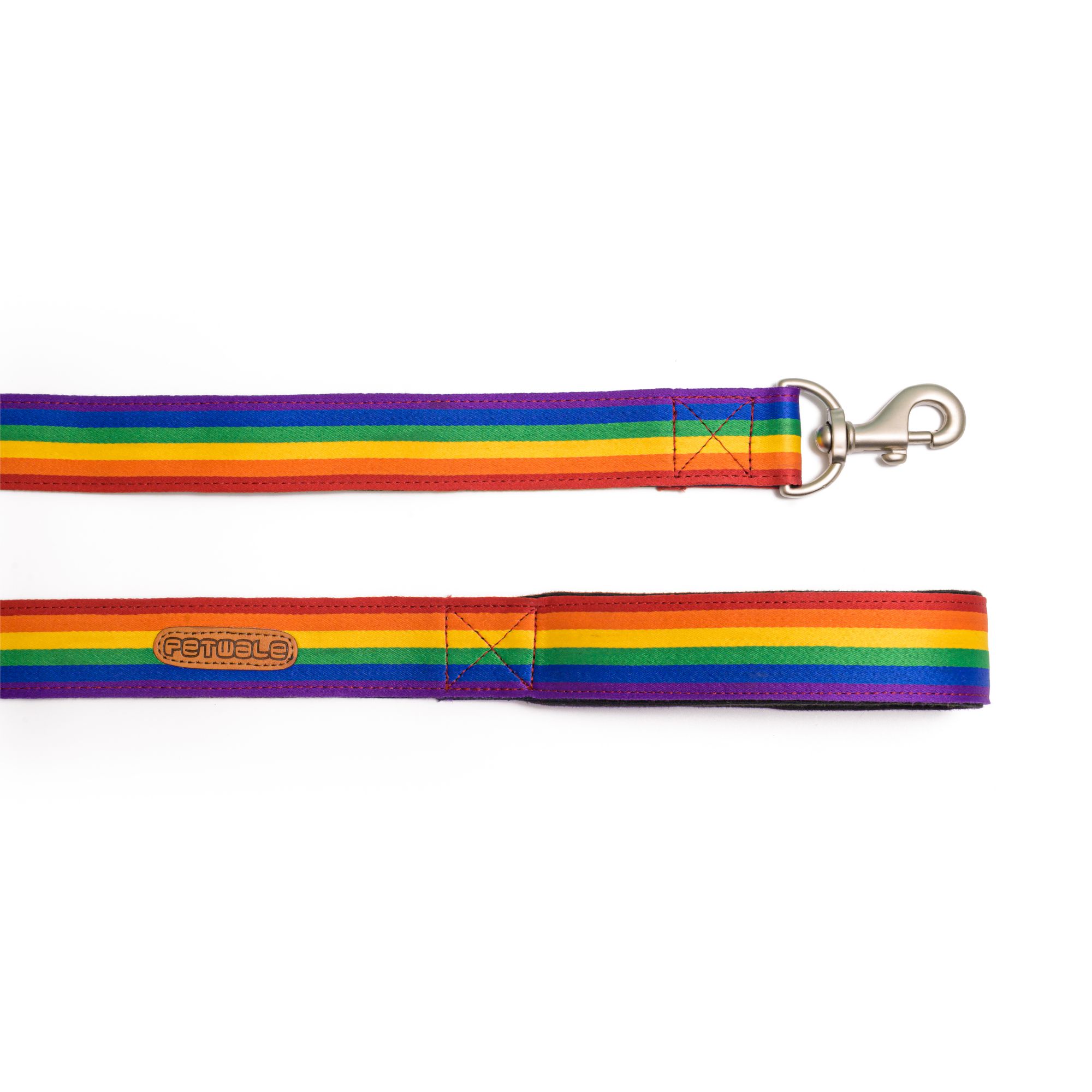 PetWale Rainbow Pride Leash with Padded Handle