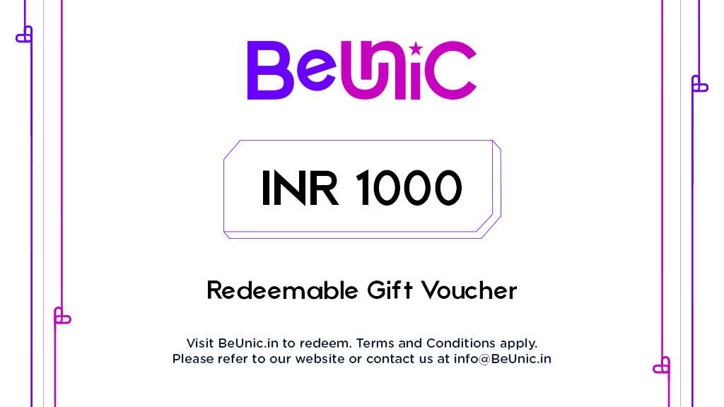 Beunic Gift Voucher of Rs 1000