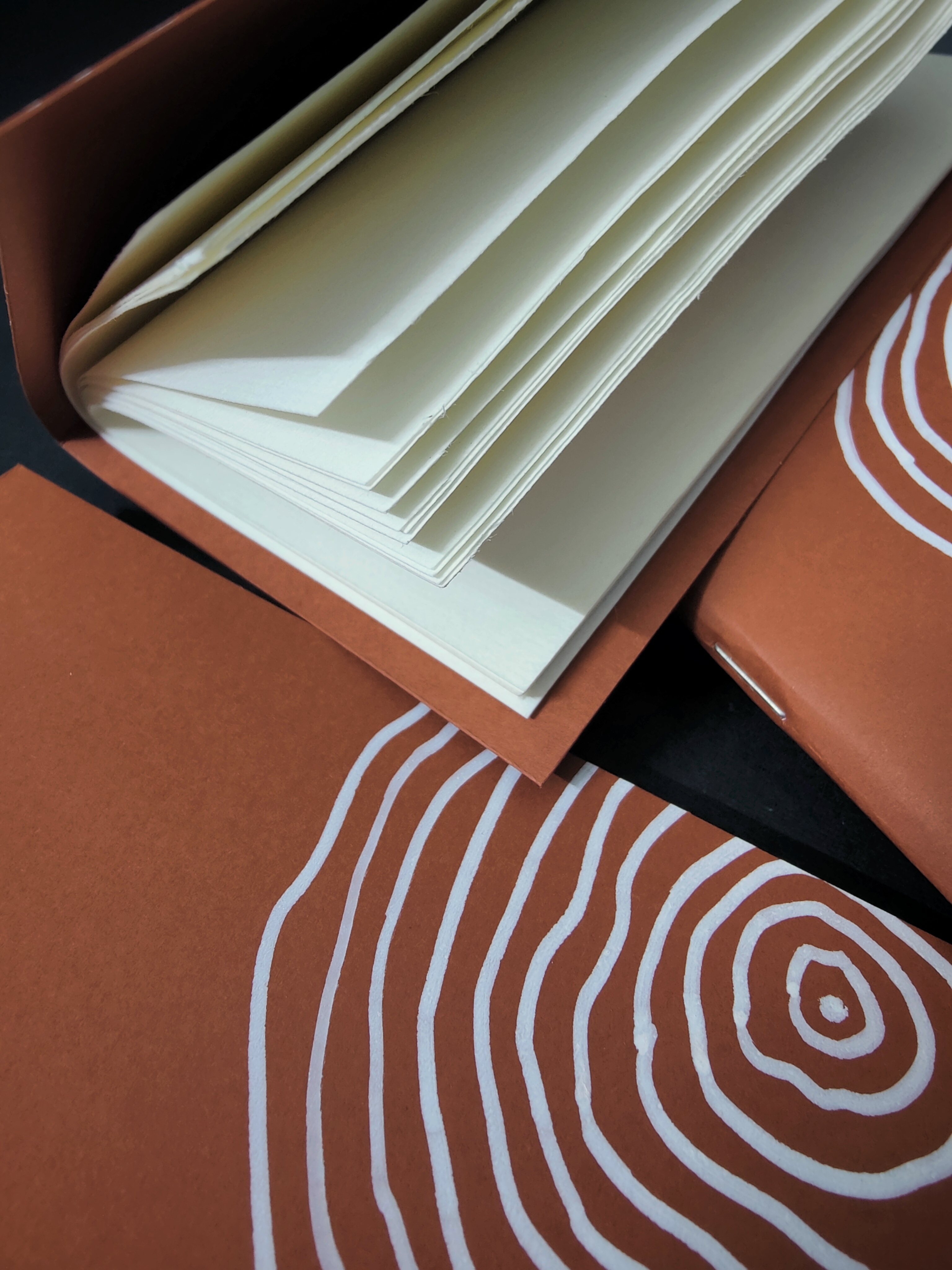 Rustic Orange Pocket Notebook | White Canvaa