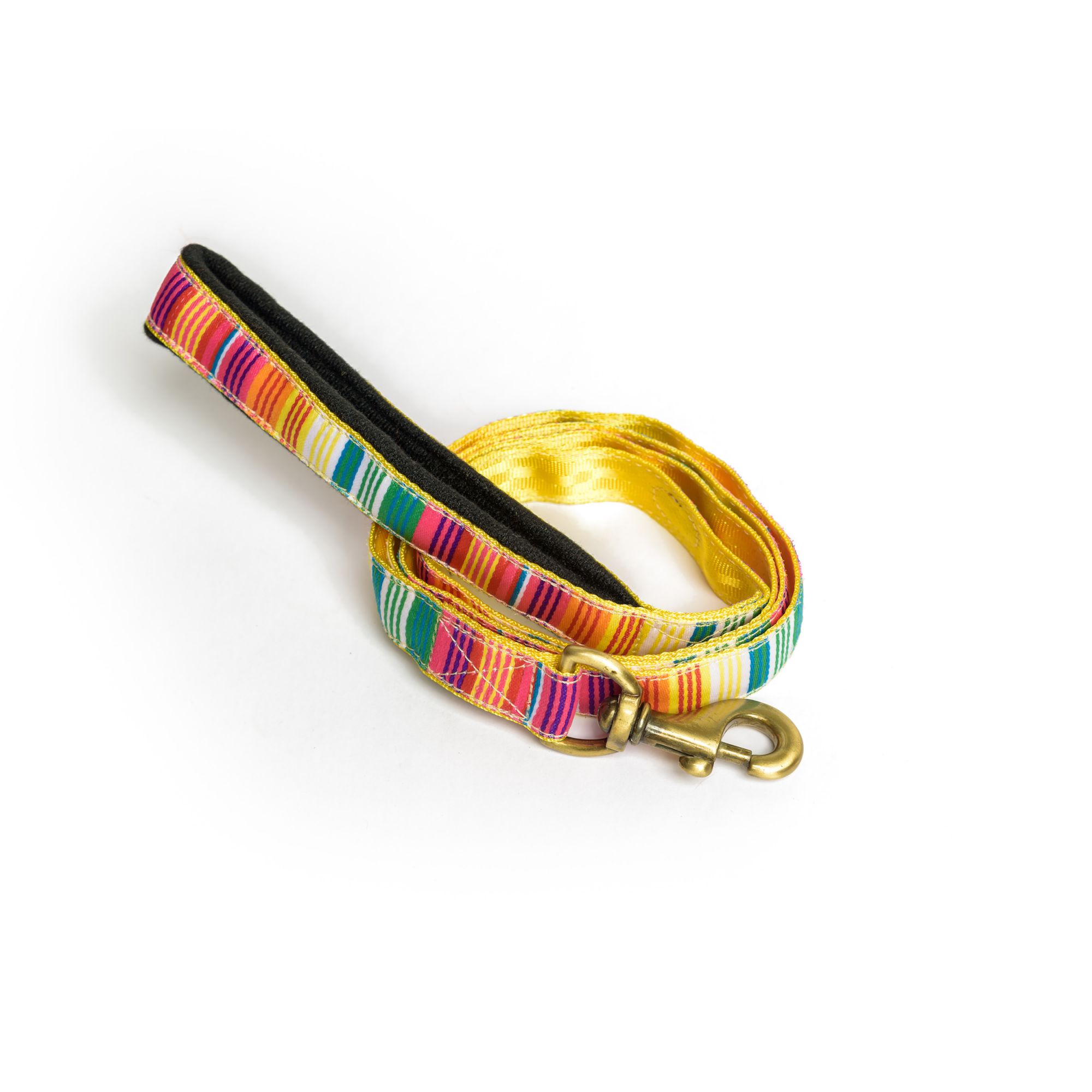 PetWale Colourful Stripes Leash with Padded Handle