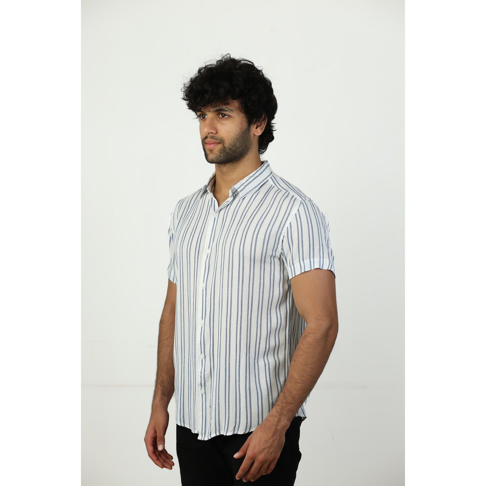 Sky stripes -Printed shirt