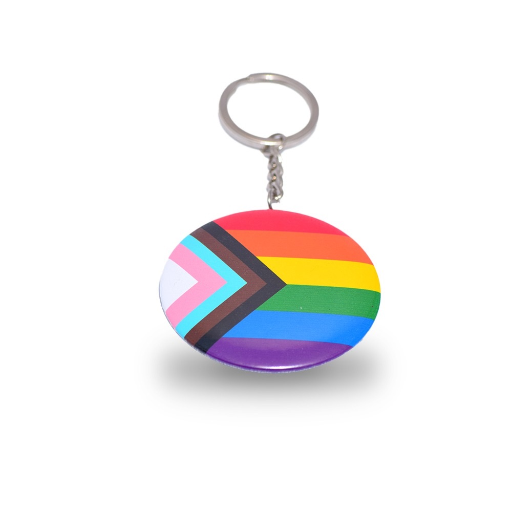 LGBTQ+ Flag Keychain