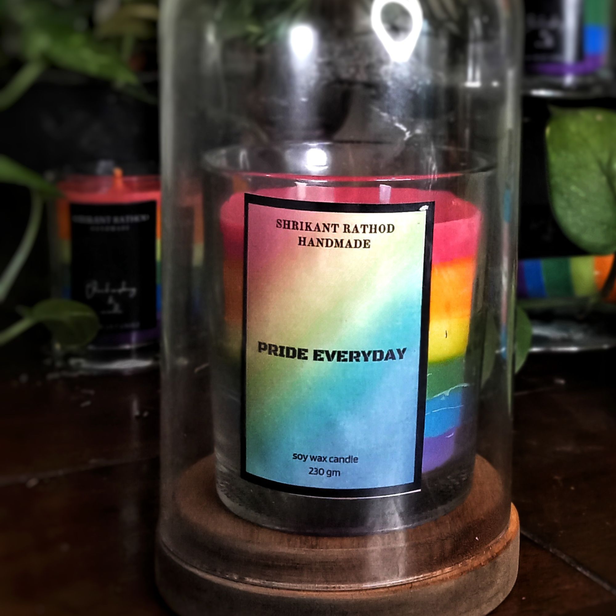 Rainbow Candle (Big)
