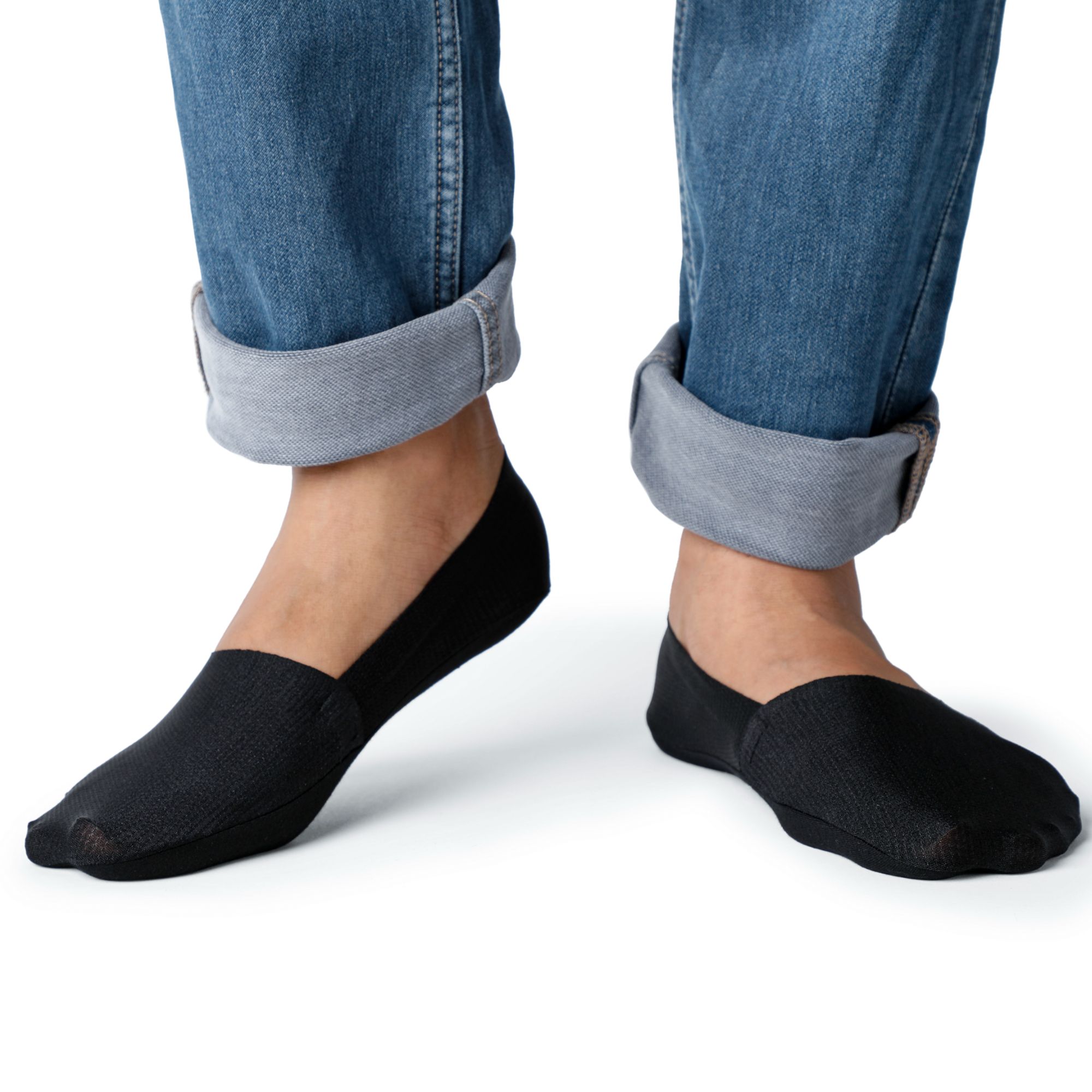 Lyon Tux Loafer Socks - Black