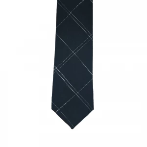 jade-navy-checkered-slim-neck-tie-pocket-square-combo