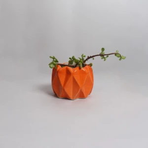 orange-honeycomb-planter