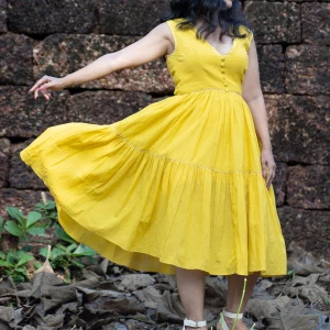 cordo-organic-cotton-dress-yellow