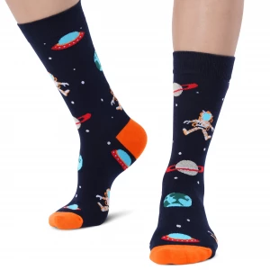 fresno-black-orange-space-cotton-socks