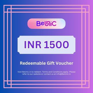 BeUnic Gift Voucher - INR 1500