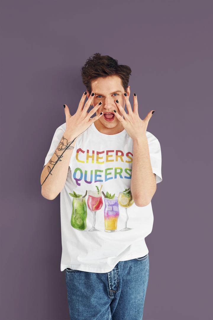 Cheers Queers T-Shirt