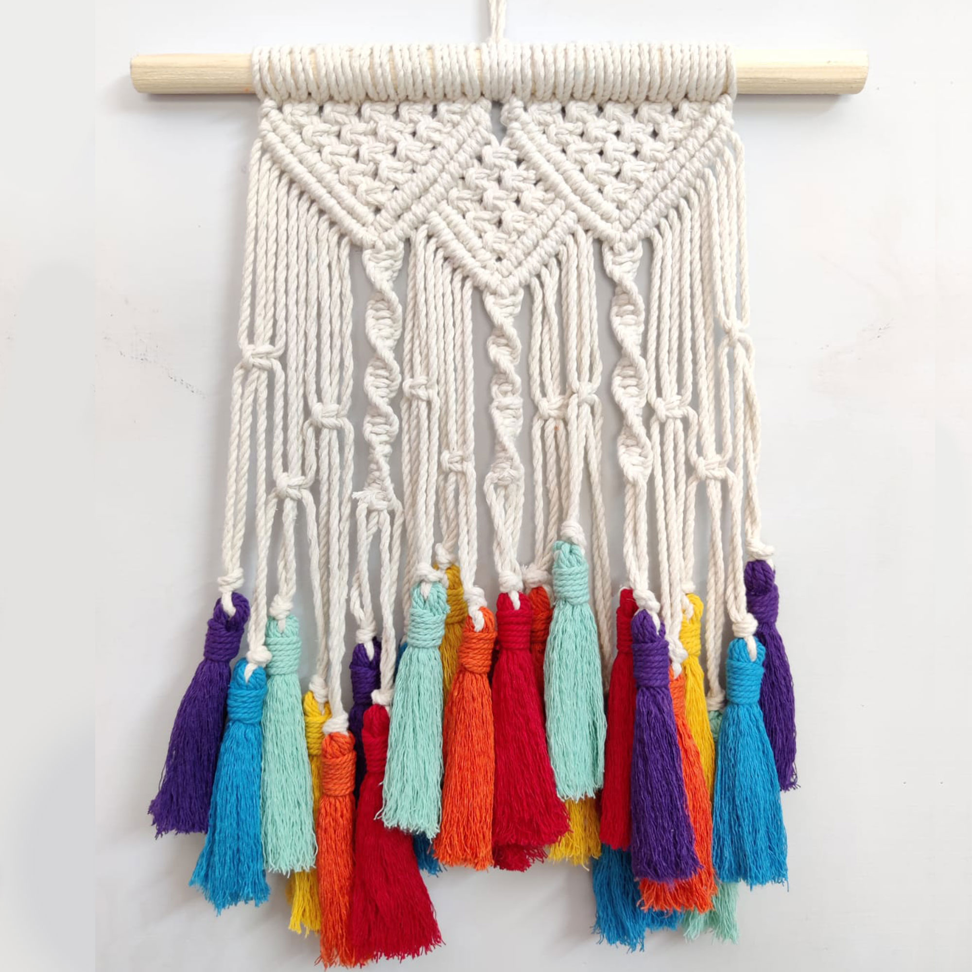 Tassel Rainbow Wall Hanging