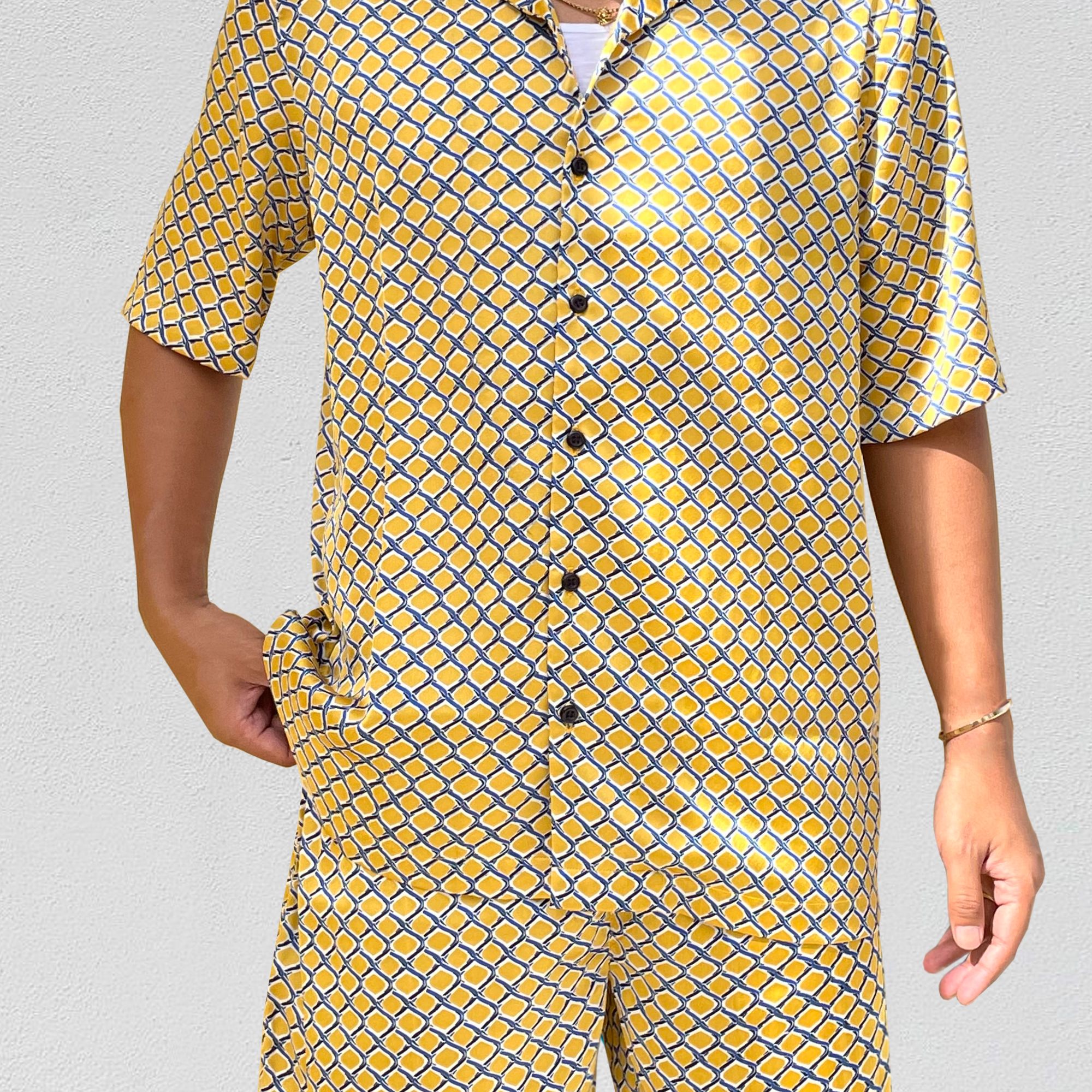 Silk Jaune shirt