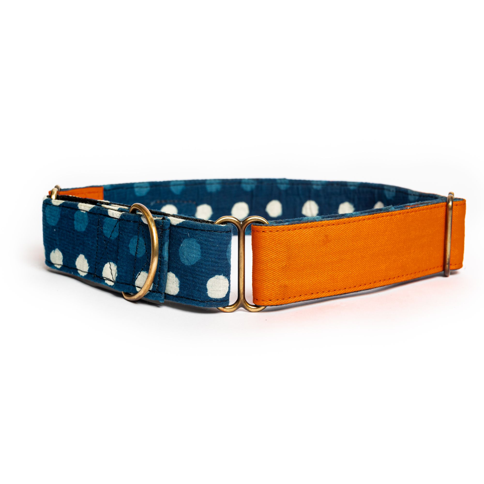 PetWale Orange Dog Martingale Collar