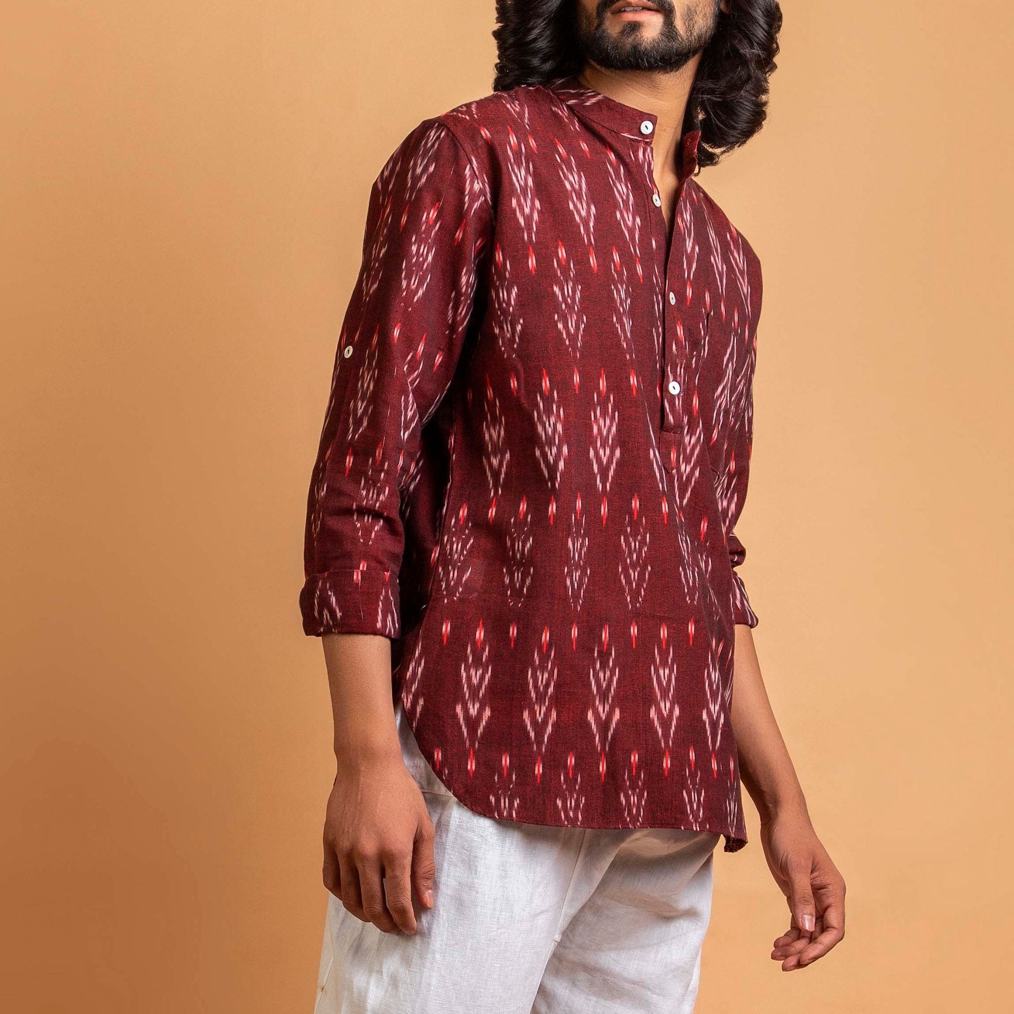 VELHO Short Kurta Ikat