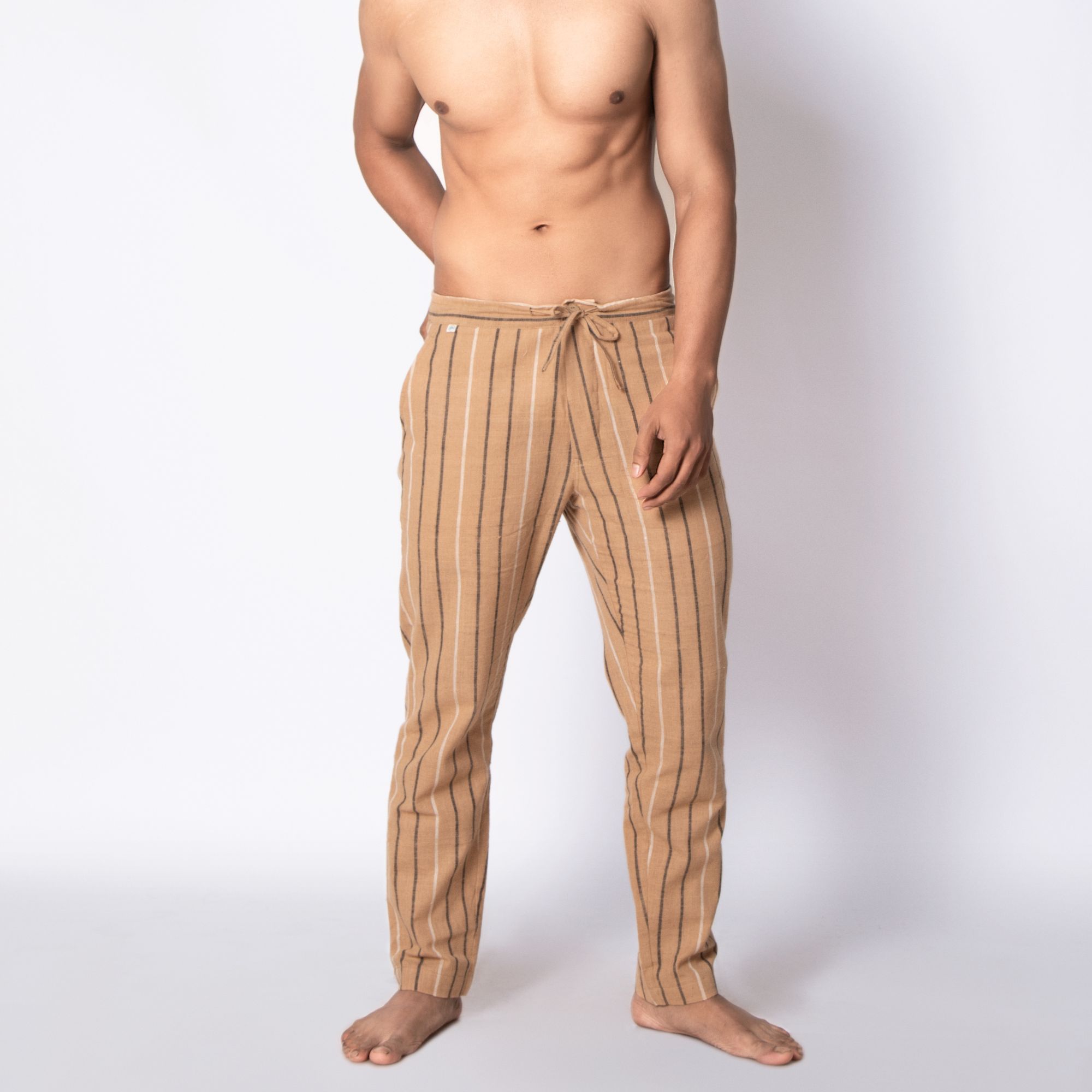 VERDES Brown Cotton Pants