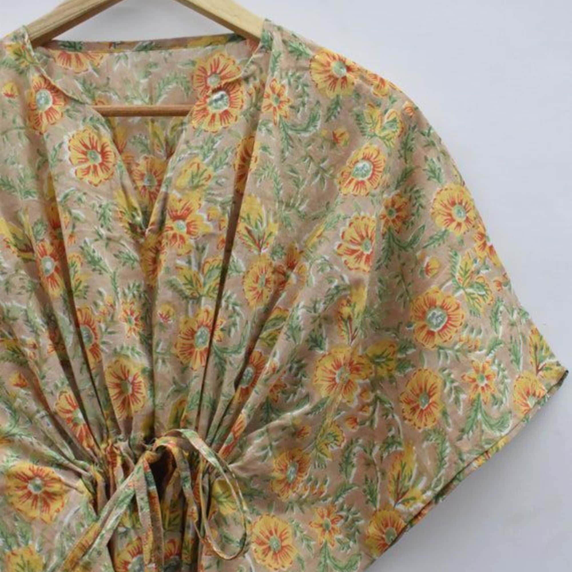 Calendula Handblock Kaftan