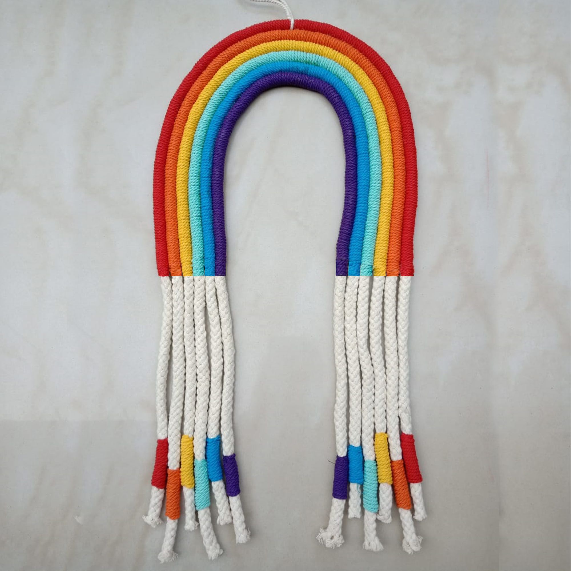 Rainbow Round Wall Hanging