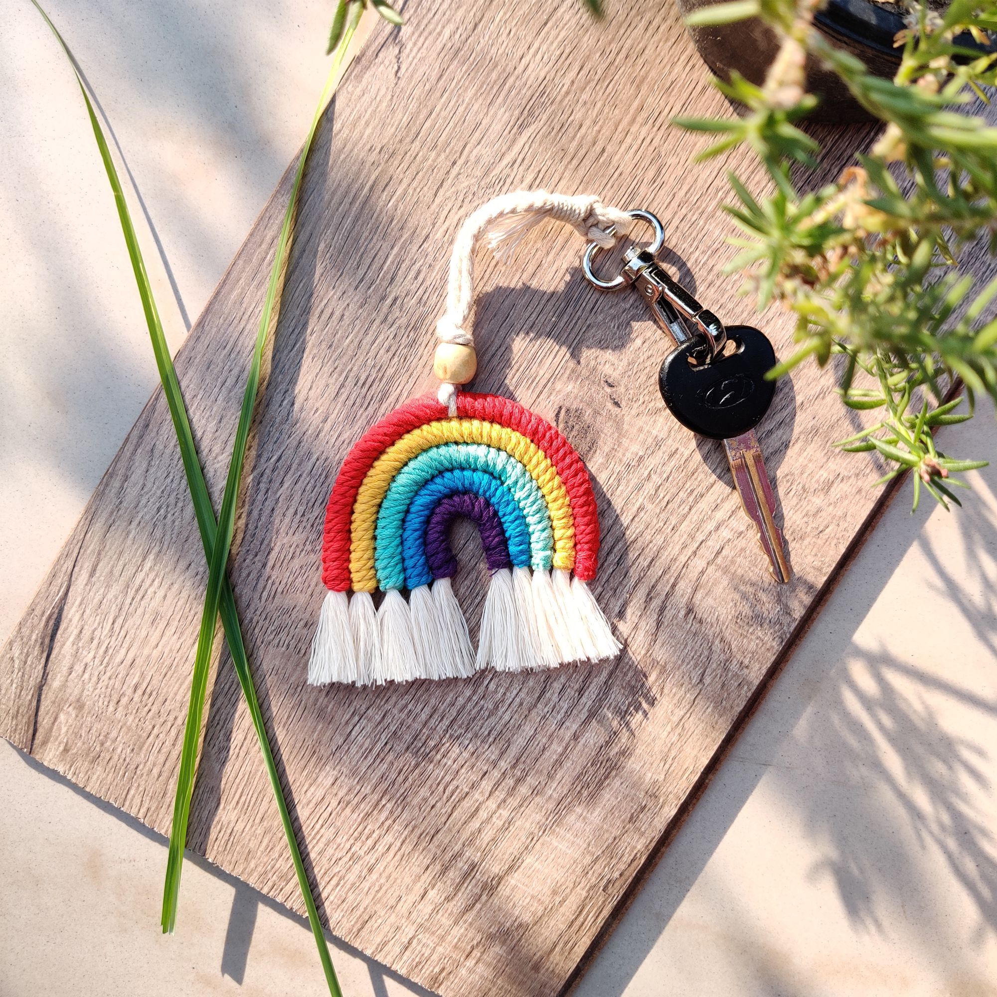 Pride Flag Key Chain