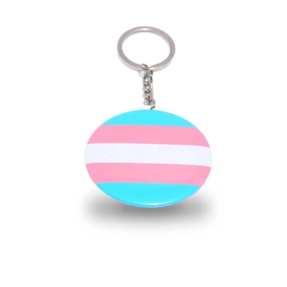 Trans Keychain