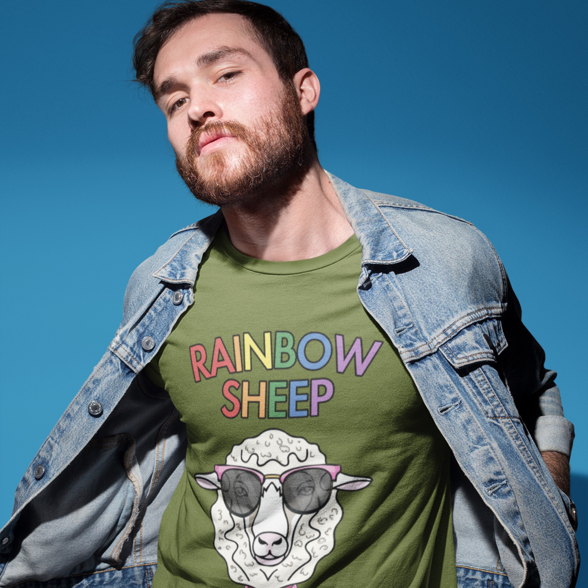 Rainbow Sheep Tshirt